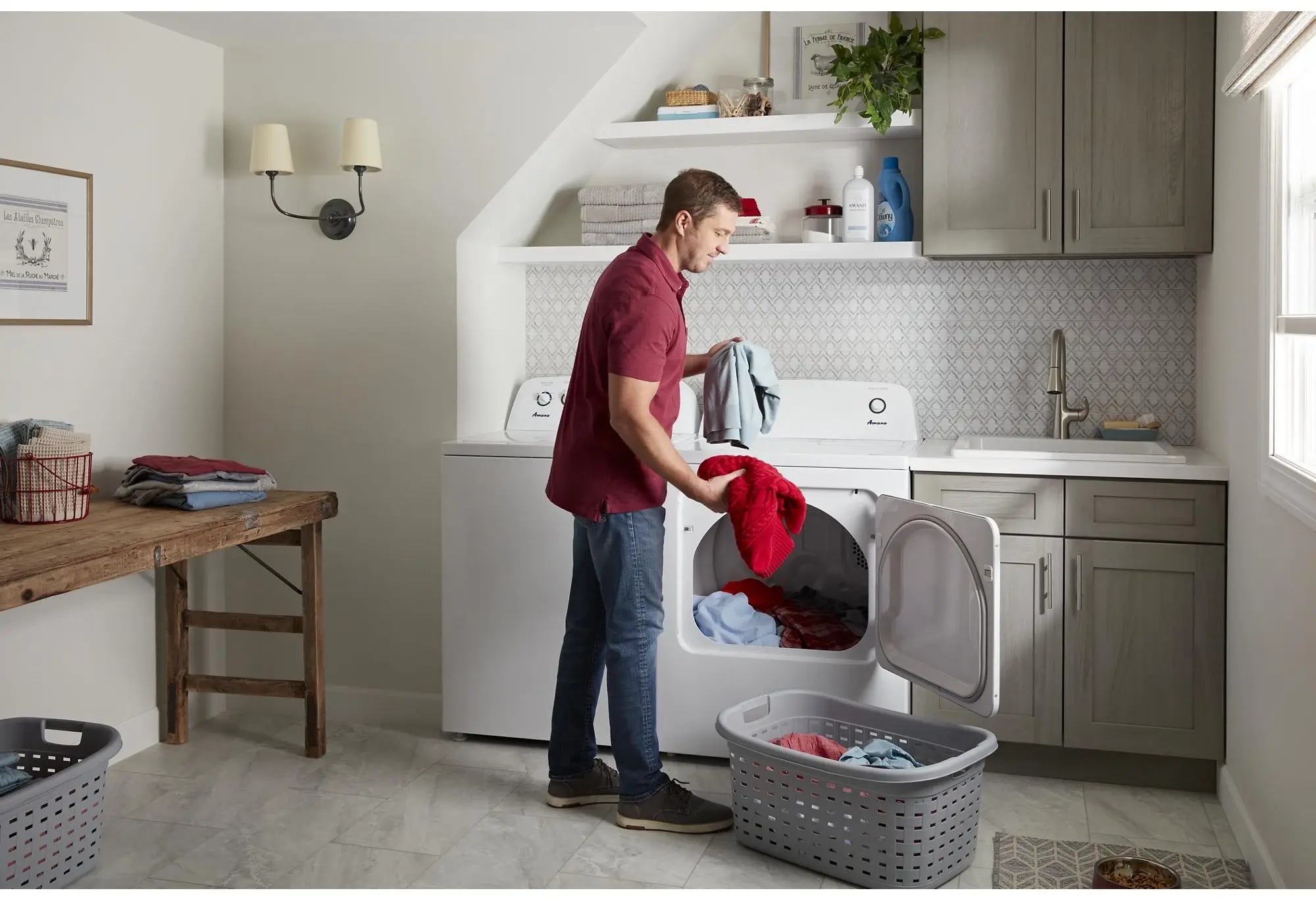 Amana NED4655EW White