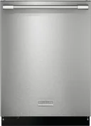 24 Inch Fully Integrated Dishwasher with 14 Place Settings, 8 Cycles, 47dBA Silence Rating, CleanBoost™, MaxBoost™ Dry, DishSense® Sensor Technology, 3 Racks, Leak Detection System, Sanitize, Smudge-Proof® Stainless Steel and ENERGY STAR® Certified
