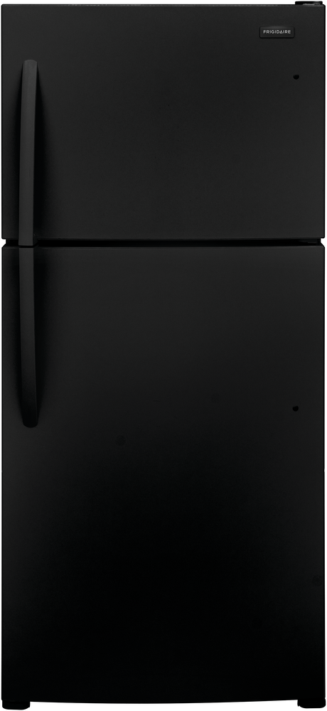 Frigidaire FFHT2022AB 20.0 Cu. Ft. Top Freezer Refrigerator: Black ...