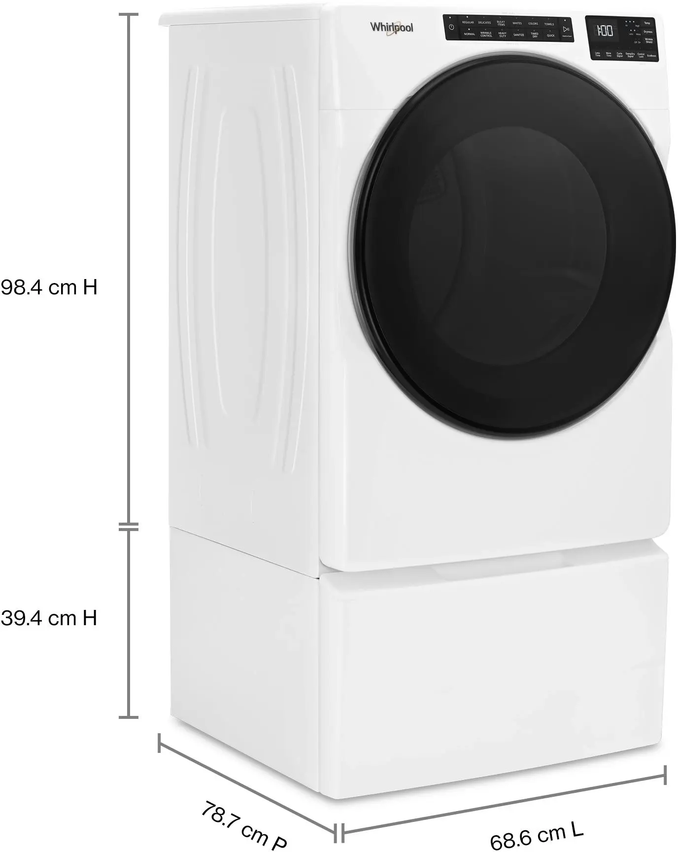 Whirlpool WGD5605MW White