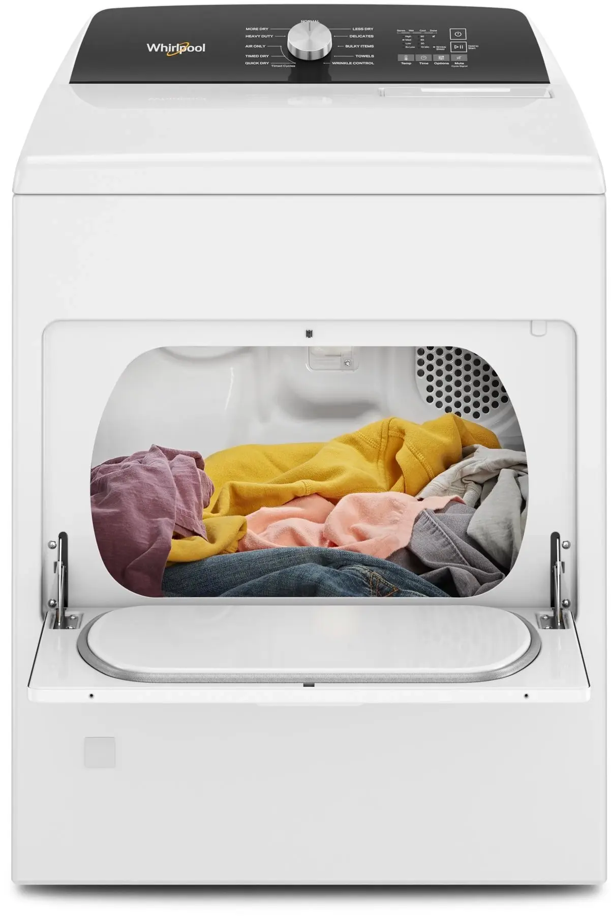 Whirlpool WGD5010LW 7.0 Cu. Ft. Top Load Gas Moisture Sensing