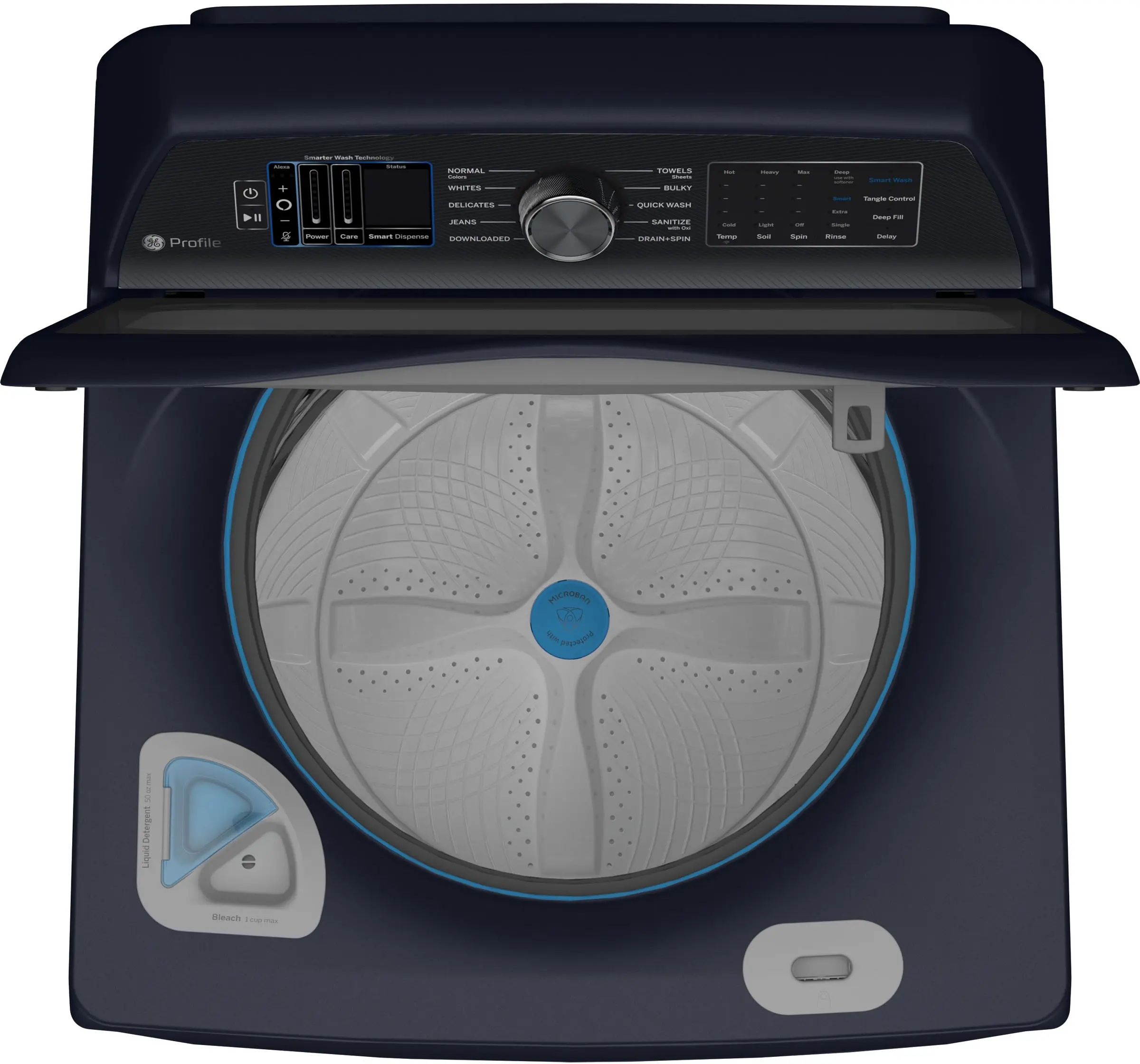 GE PTW900BPTRS Sapphire Blue