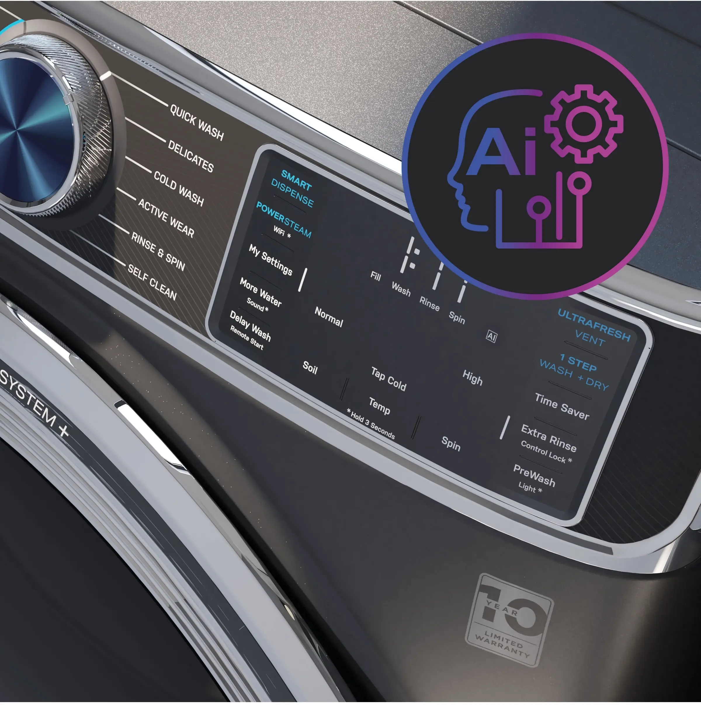 GE PFW950SPTDS Carbon Graphite
