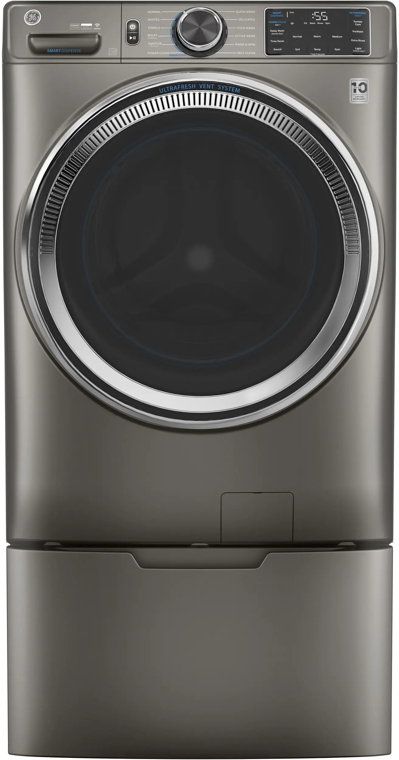 GE GFW650SPNSN Satin Nickel