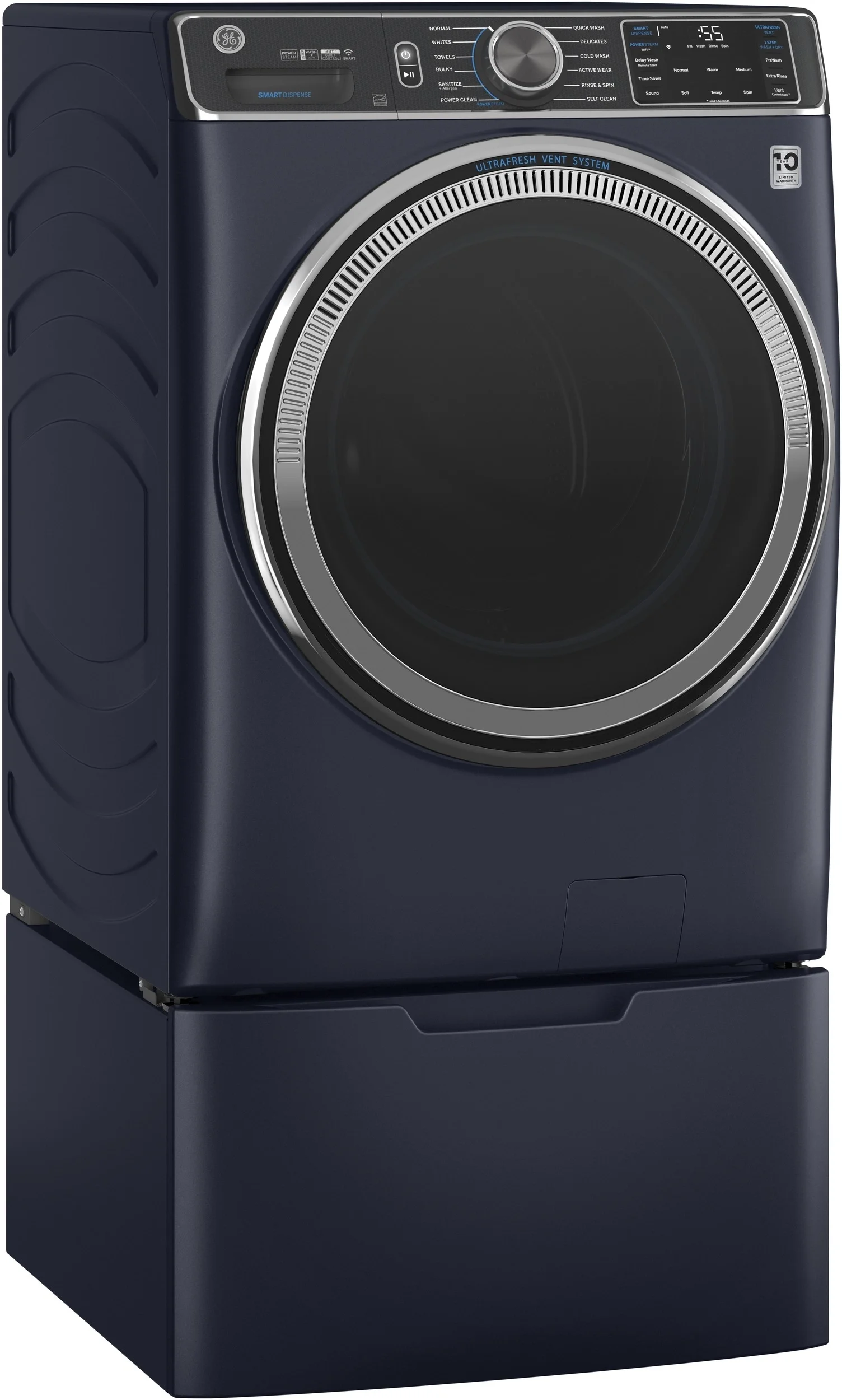 GE Smart Front Load Washer - Thumbnail 2
