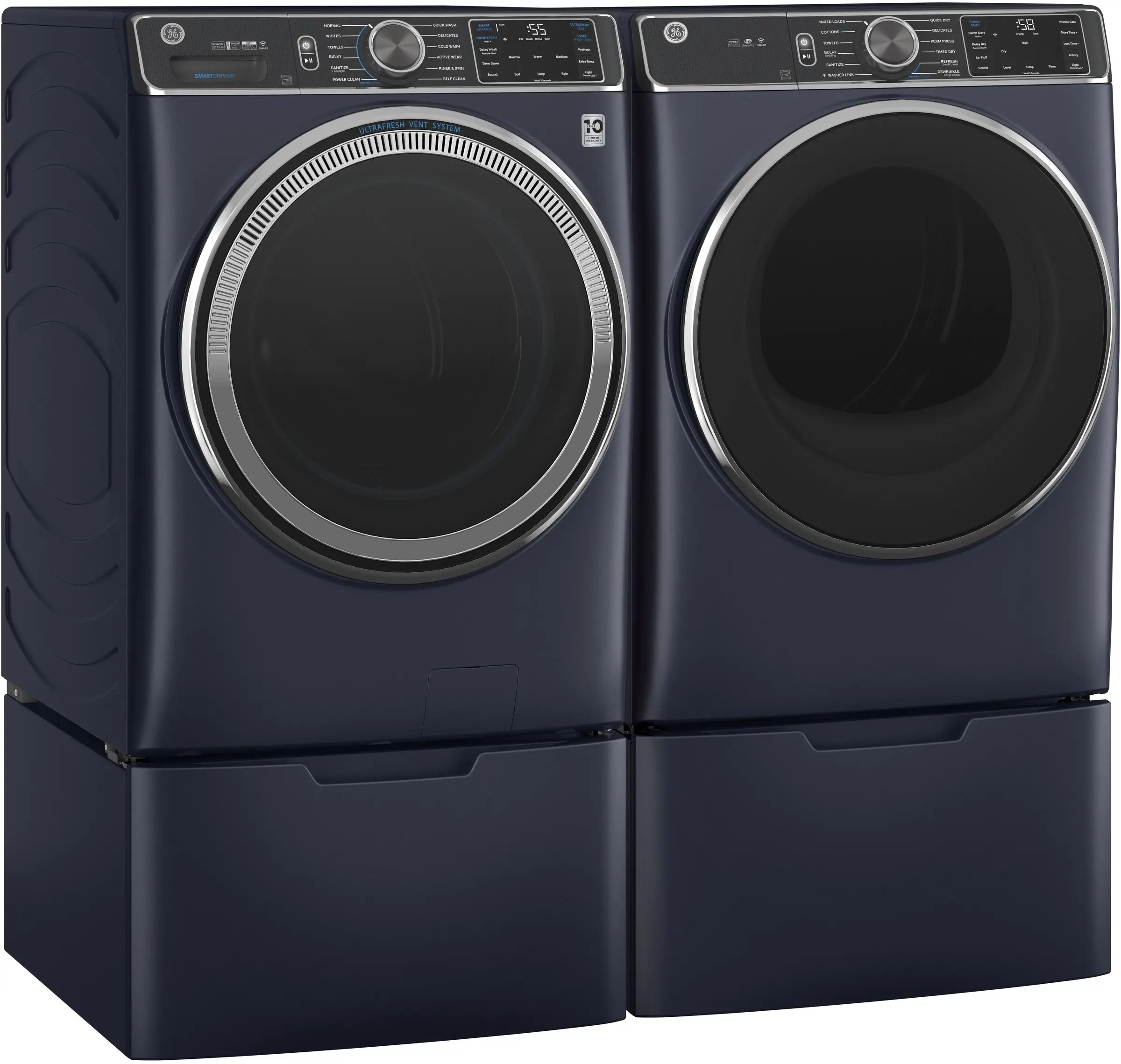 GE GFW850SPNRS Sapphire Blue