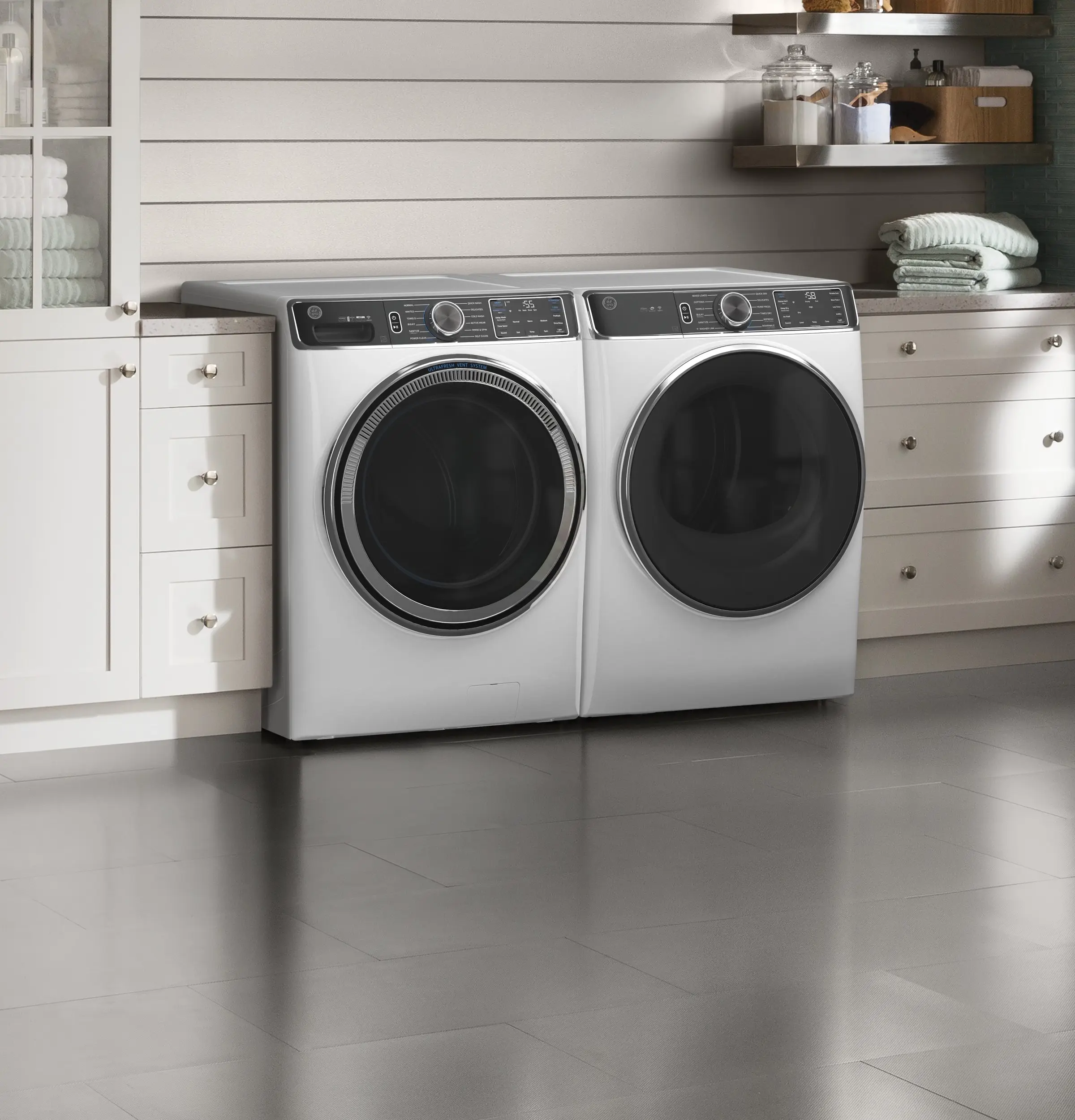 GE GFW850SSNWW White