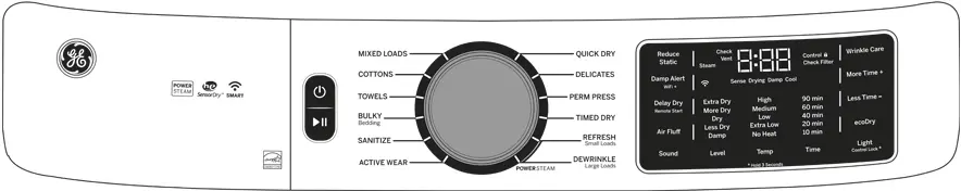 GE GFD65GSPNSN Satin Nickel