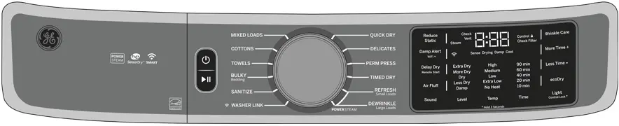 GE GFD85GSPNDG Diamond Gray
