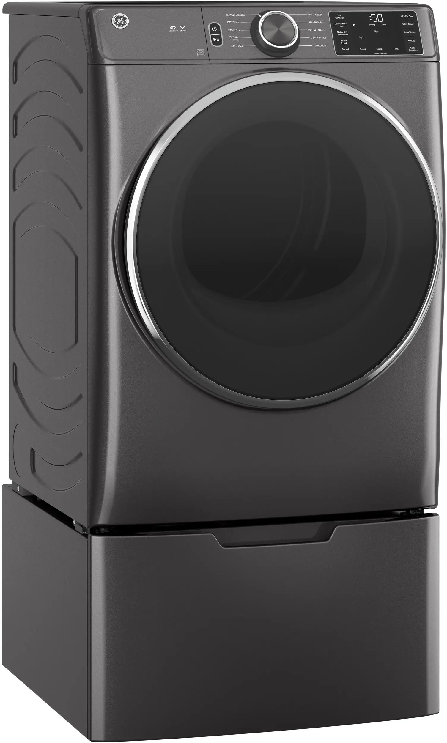 GE GFD55ESPNDG Diamond Gray