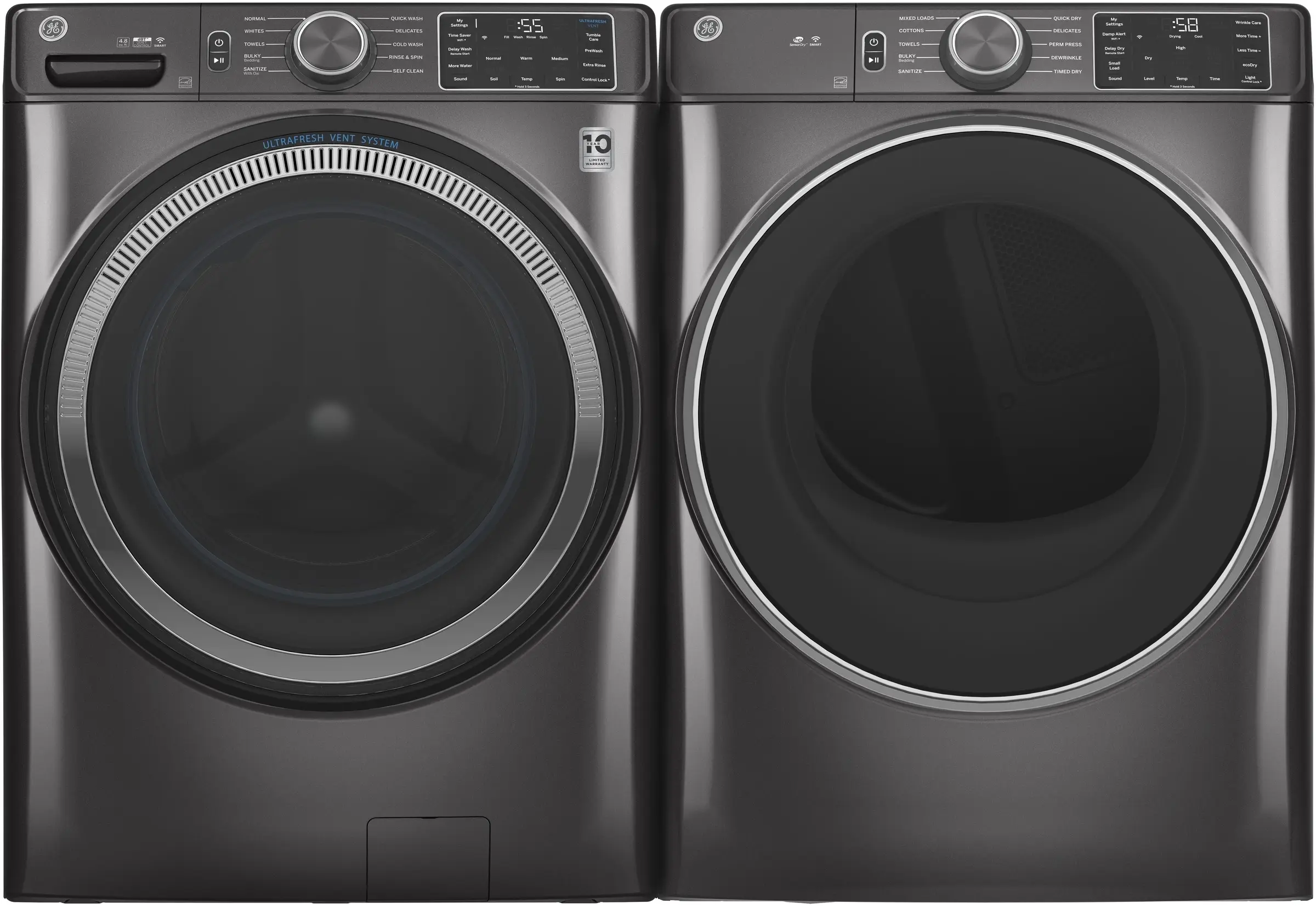 GE GFD55ESPNDG Diamond Gray