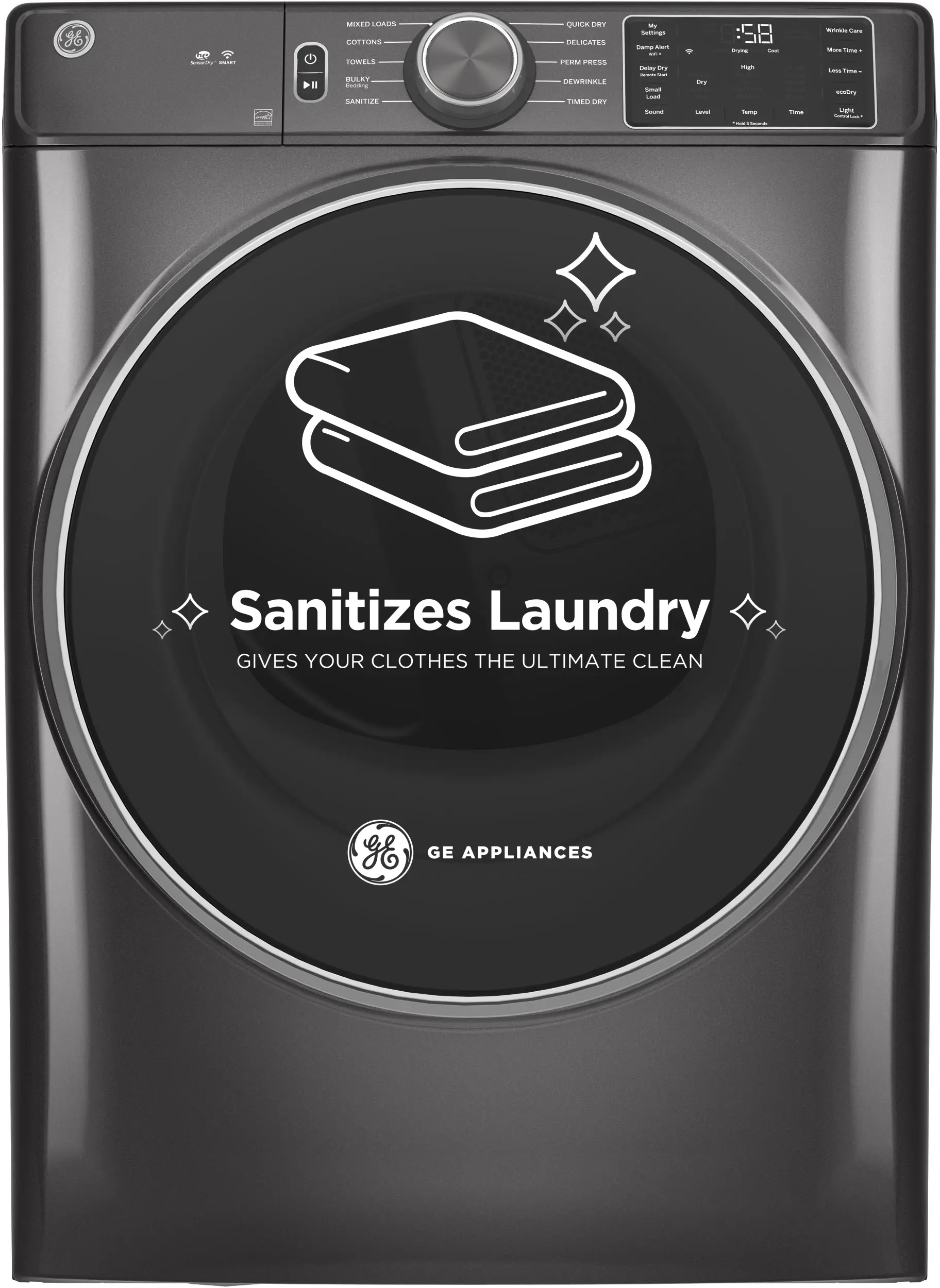 GE GFD55ESPNDG Diamond Gray