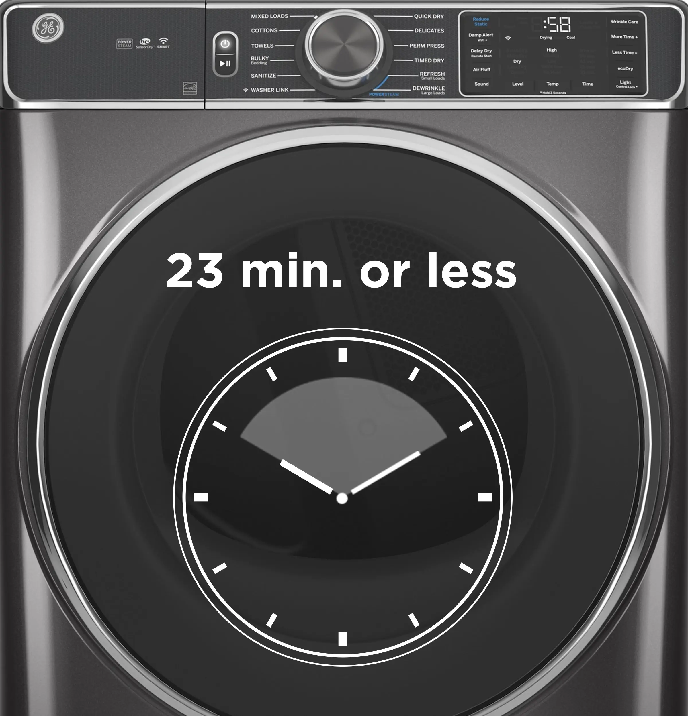 GE GFD55GSPNDG Diamond Gray