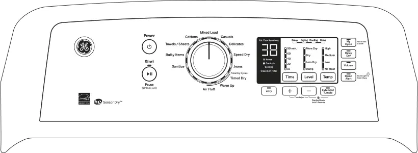 GE GTD65EBPLDG Gray