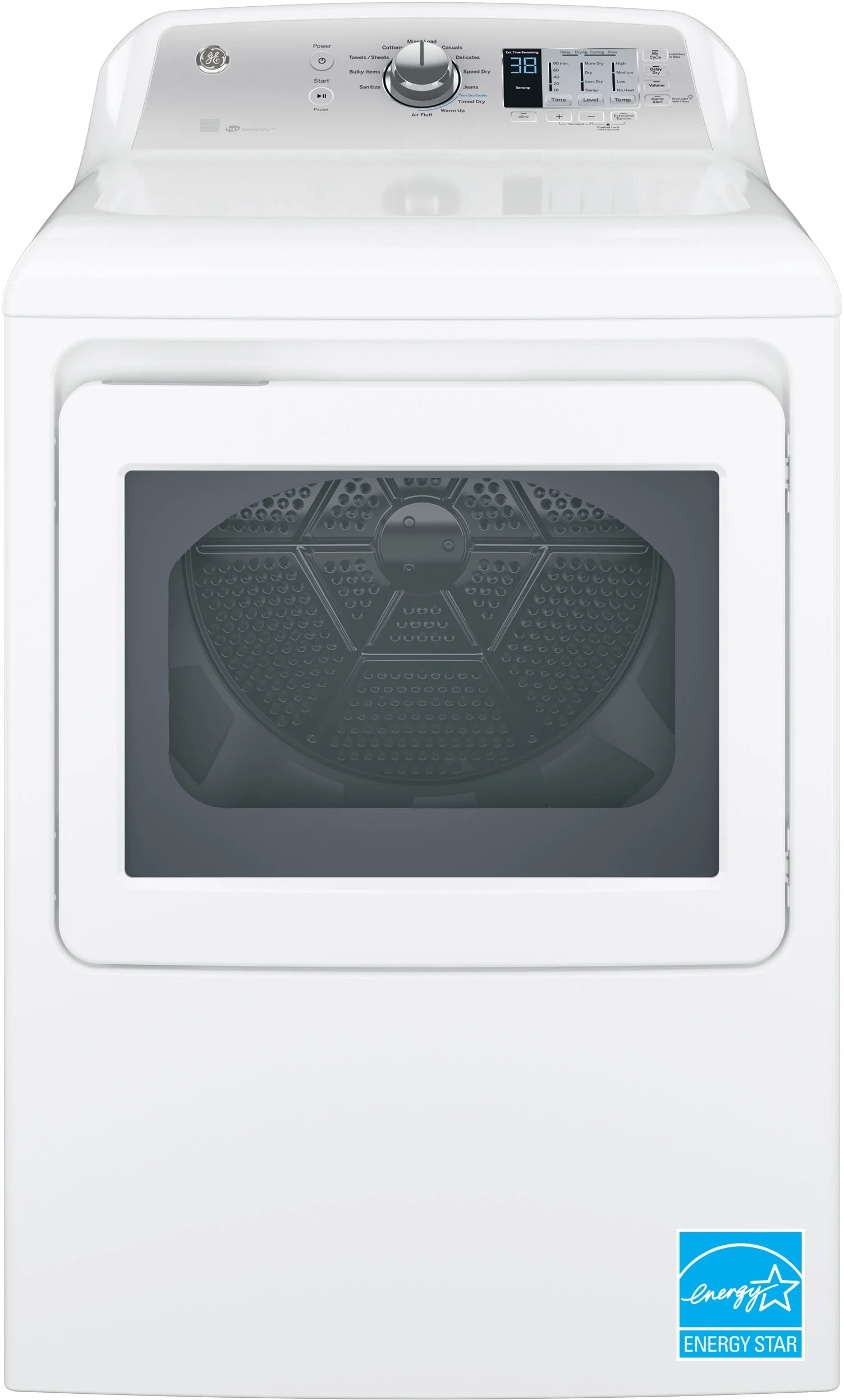 GE ENERGY STAR 7.4 cu. ft. Capacity Gas Dryer with Sensor Dry