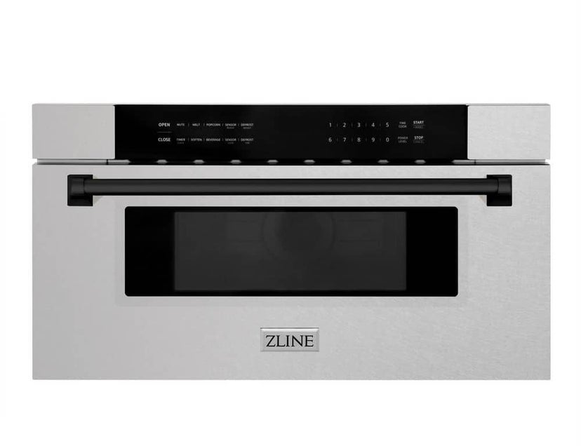 Zline MWDZ30SSMB Autograph Edition 30 Inch 1.2 cu. ft. Built-In Mic...