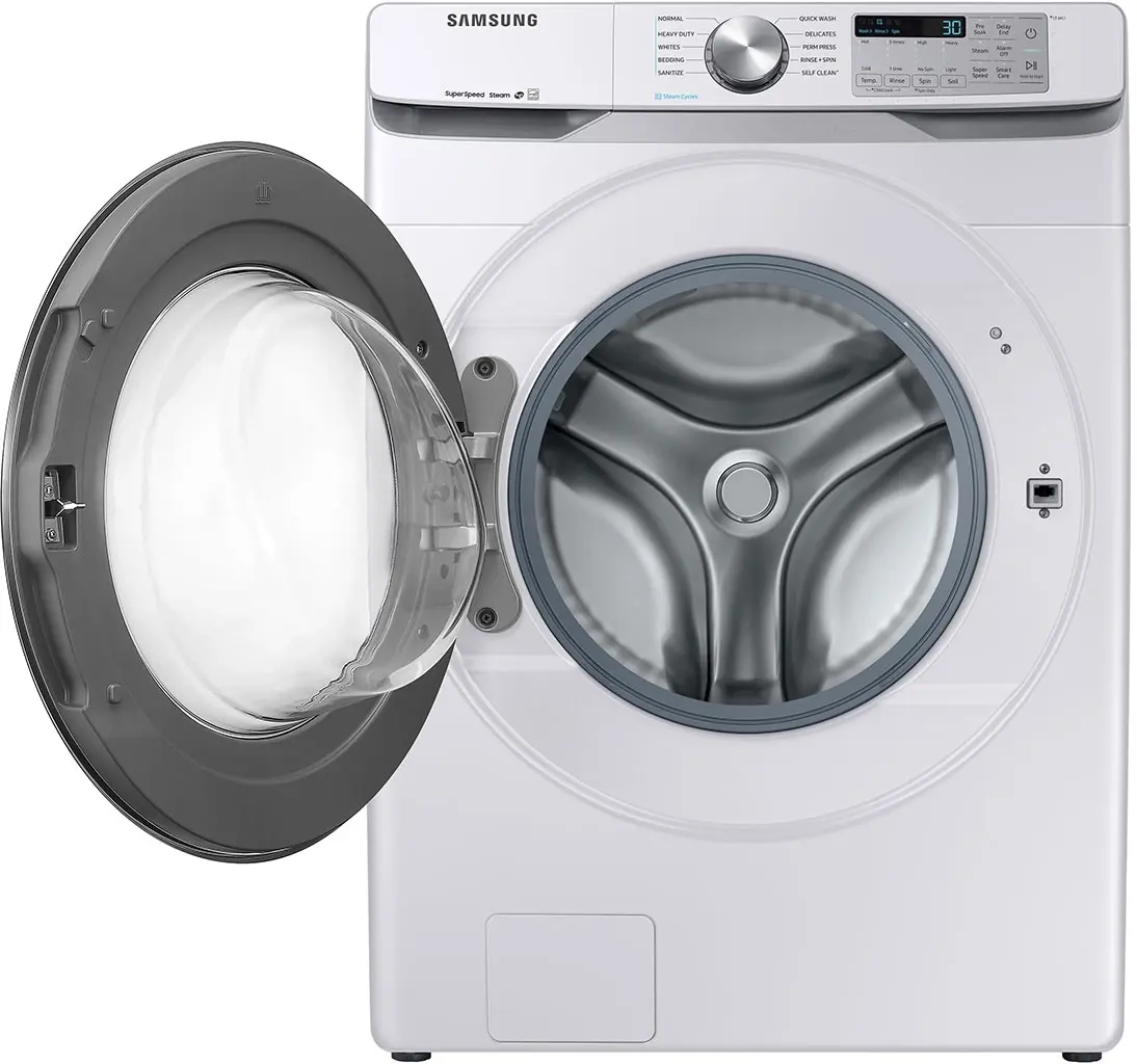 Samsung WF45R6100AV Fingerprint Resistant Black Stainless Steel
