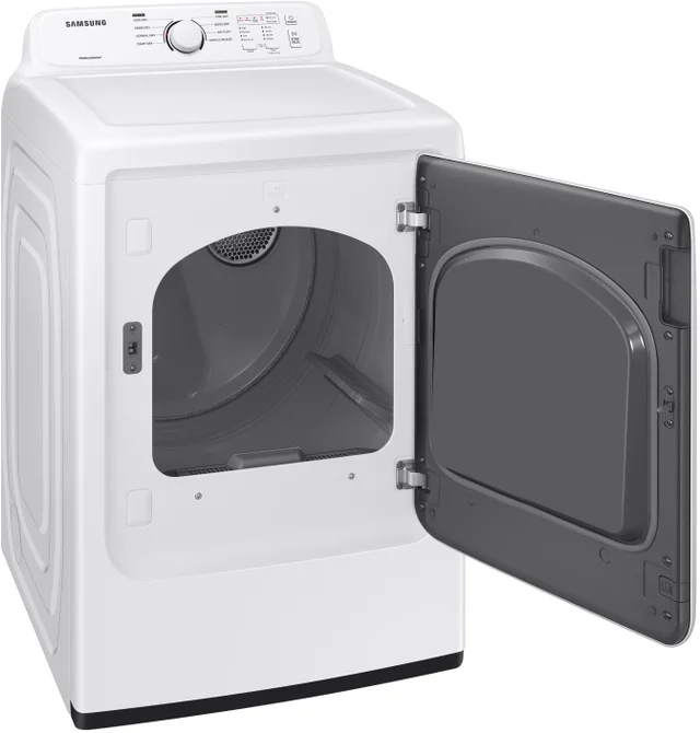 Samsung DVE41A3000W 7.2 cu. ft. Electric Dryer with Sensor Dry and 8 D...