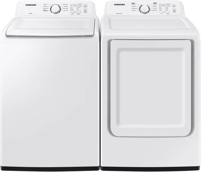 Samsung DVE41A3000W 7.2 cu. ft. Electric Dryer with Sensor Dry and 8 D...