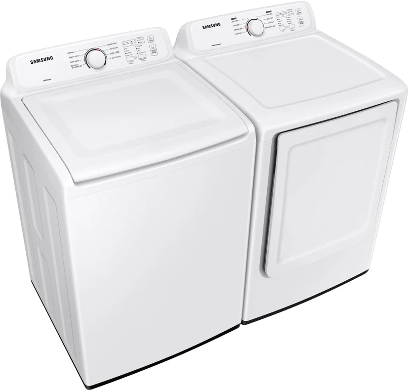 Samsung DVE41A3000W 7.2 cu. ft. Electric Dryer with Sensor Dry and 8 D...