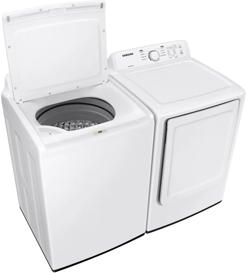 Samsung DVE41A3000W 7.2 cu. ft. Electric Dryer with Sensor Dry and 8 D...