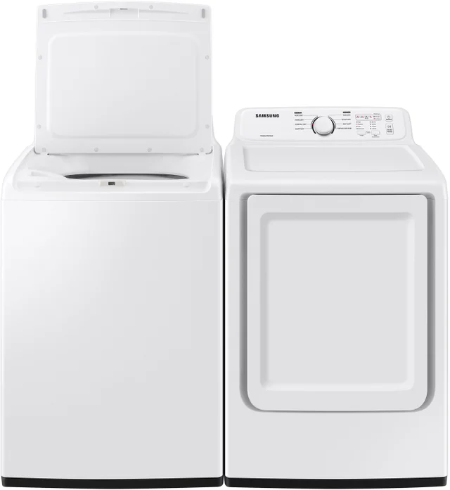 Samsung DVE41A3000W 7.2 cu. ft. Electric Dryer with Sensor Dry and 8 D...