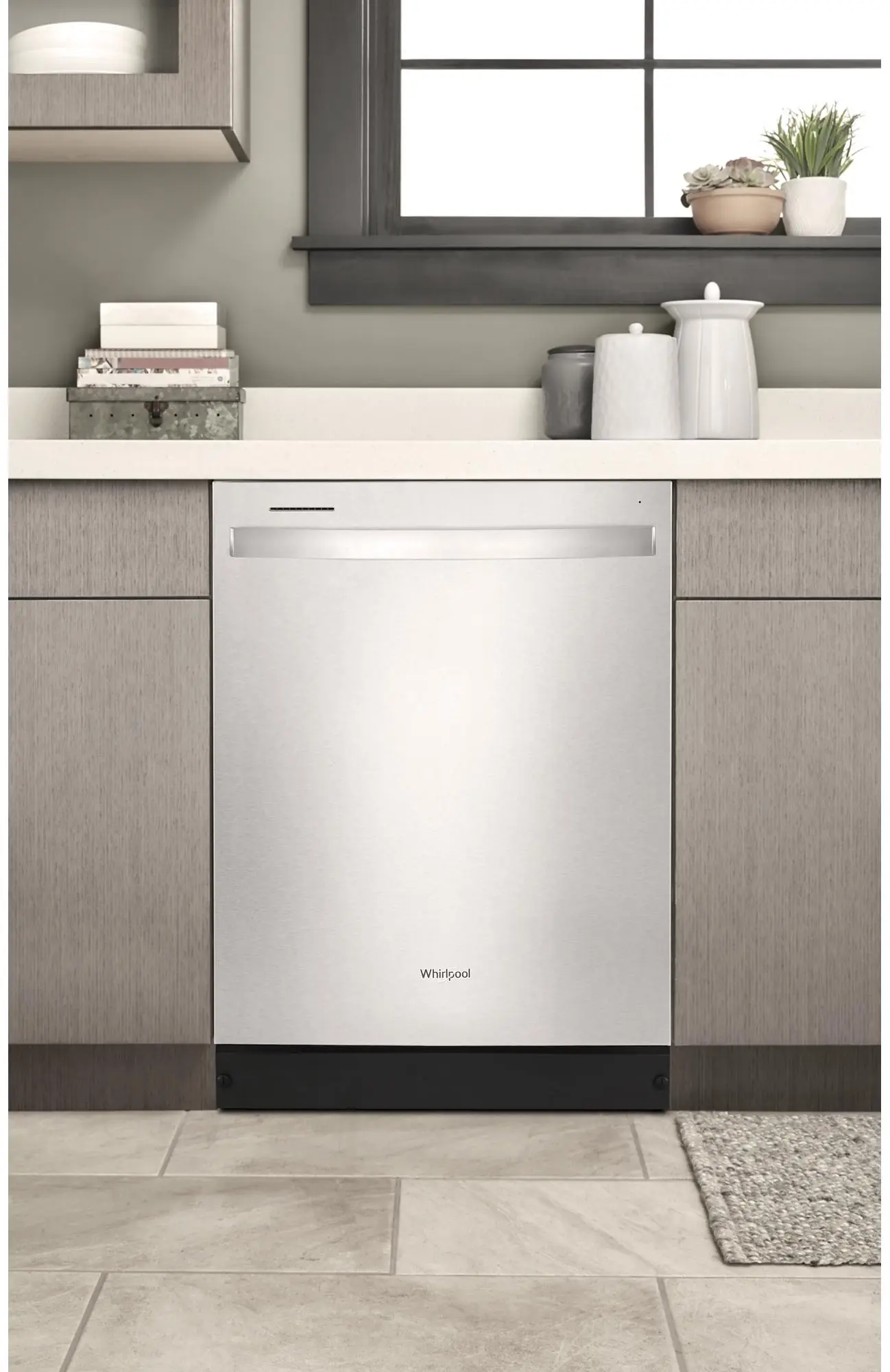 Whirlpool WDT530HAMM Monochromatic Stainless Steel