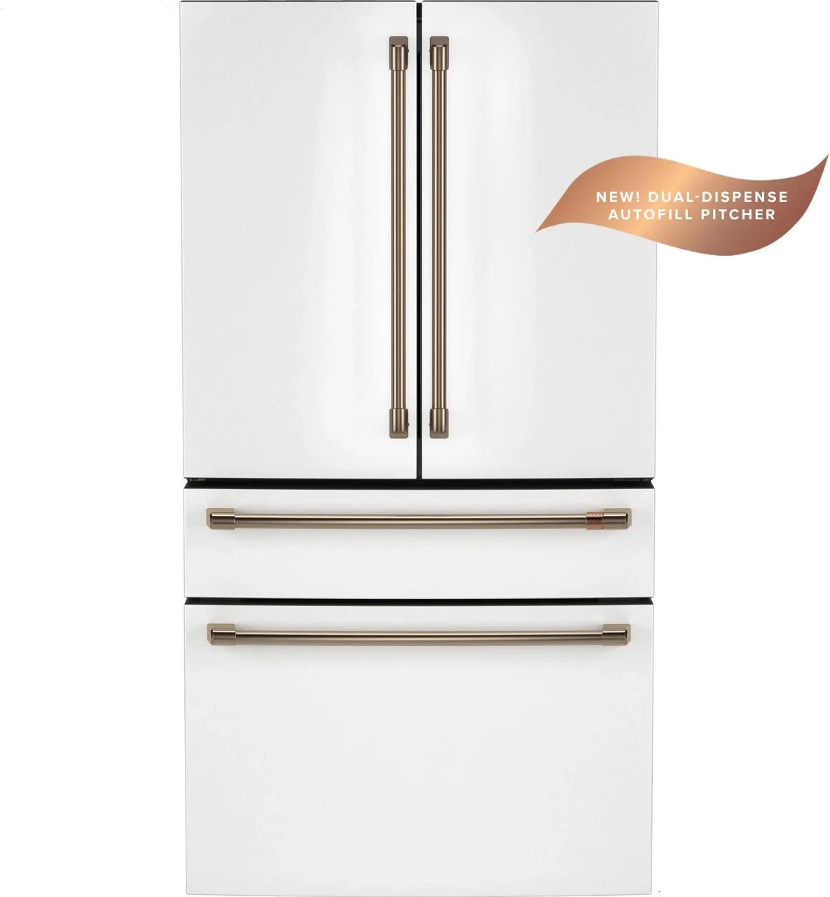 Cafe CGE29DP4TW2 36 Inch Freestanding 4-Door French Door Smart