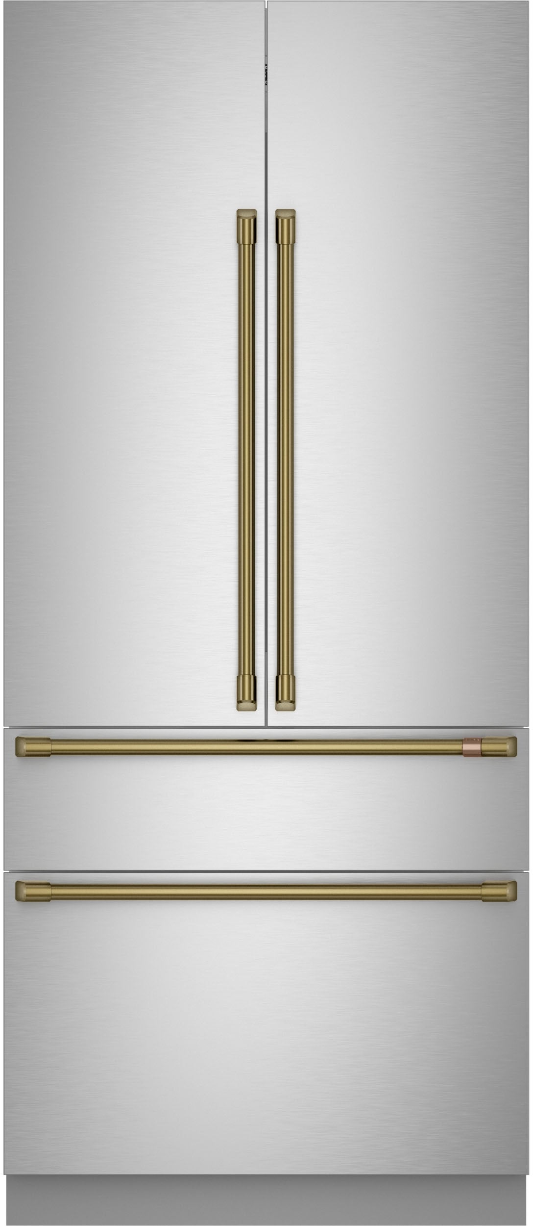 Cafe CIP36NK6ZII 36 Inch Built-In French Door Refrigerator: Panel