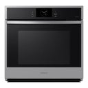 30 Inch Single Oven 5.1 cf Steam Cooking Dual Convection Air Fry Air Sous Vide LCD Controls Self Clean