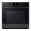 30 Inch Single Oven 5.1 cf Steam Cooking Dual Convection Air Fry Air Sous Vide LCD Controls Self Clean