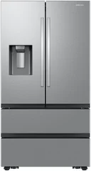 25 cu. ft. Mega Capacity Counter Depth 4-Door French Door Refrigerator with Four Types of Ice