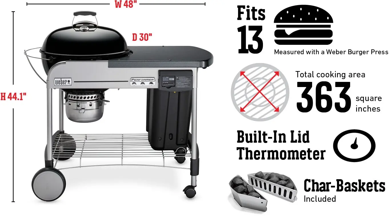 Weber 15501001 Black