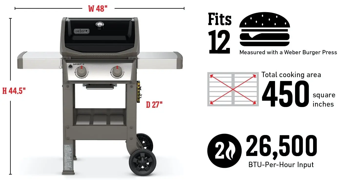 Weber 44010001 Black, LP
