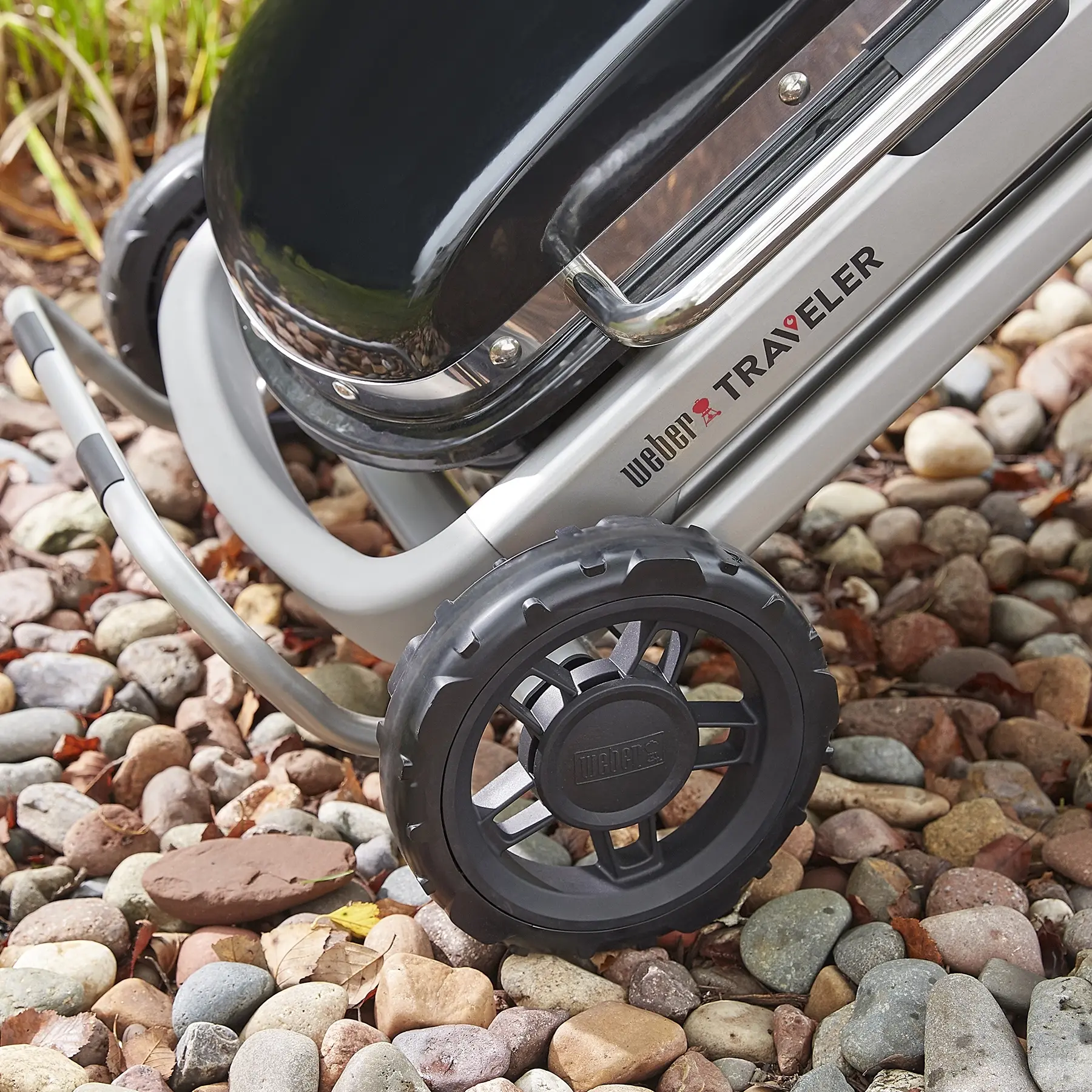 Weber 9010001 Weber Traveler Portable Gas Grill: Black | Plesser's