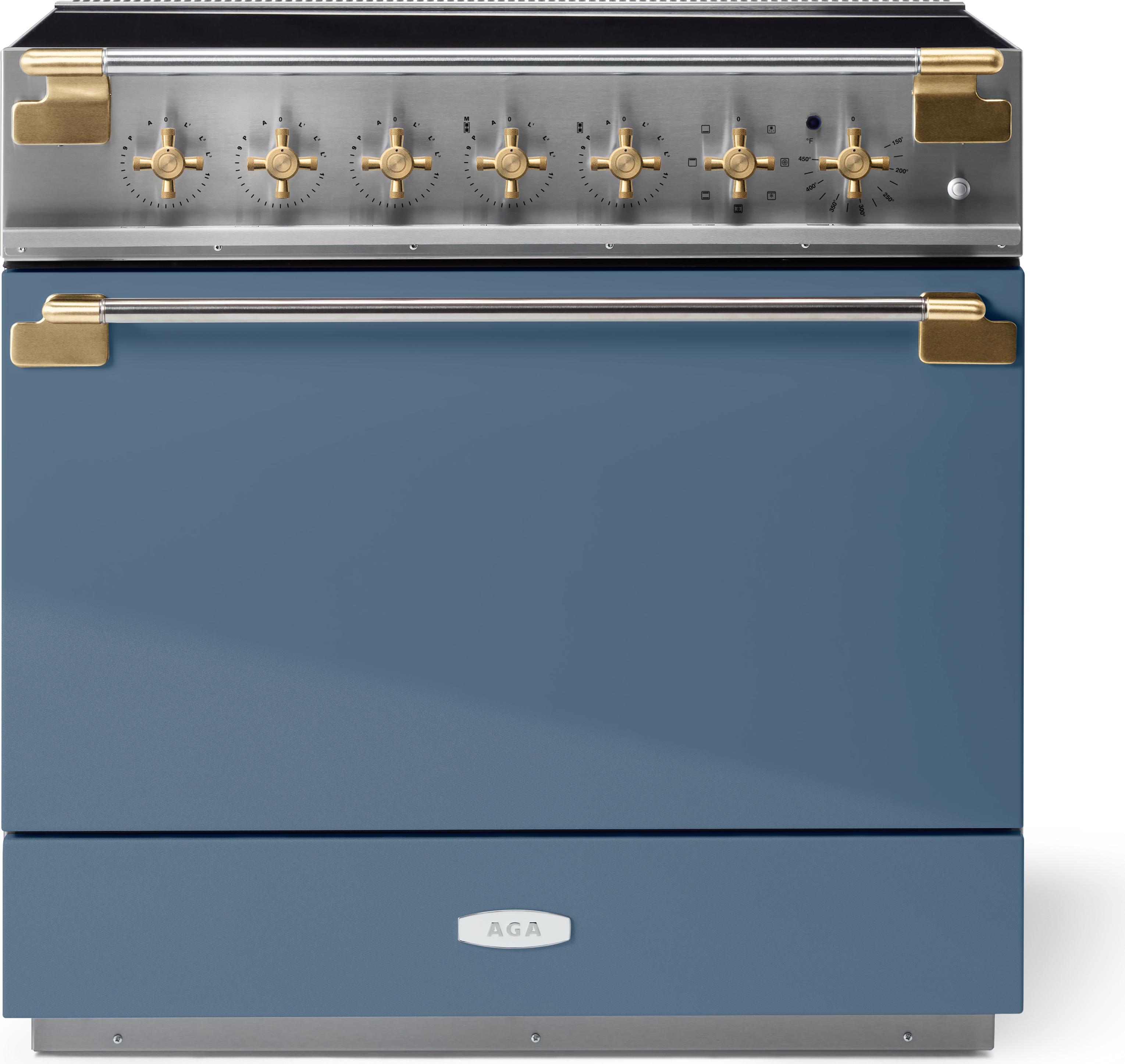 AGA AEL361INABSLT 36 Inch Freestanding Induction Range Slate
