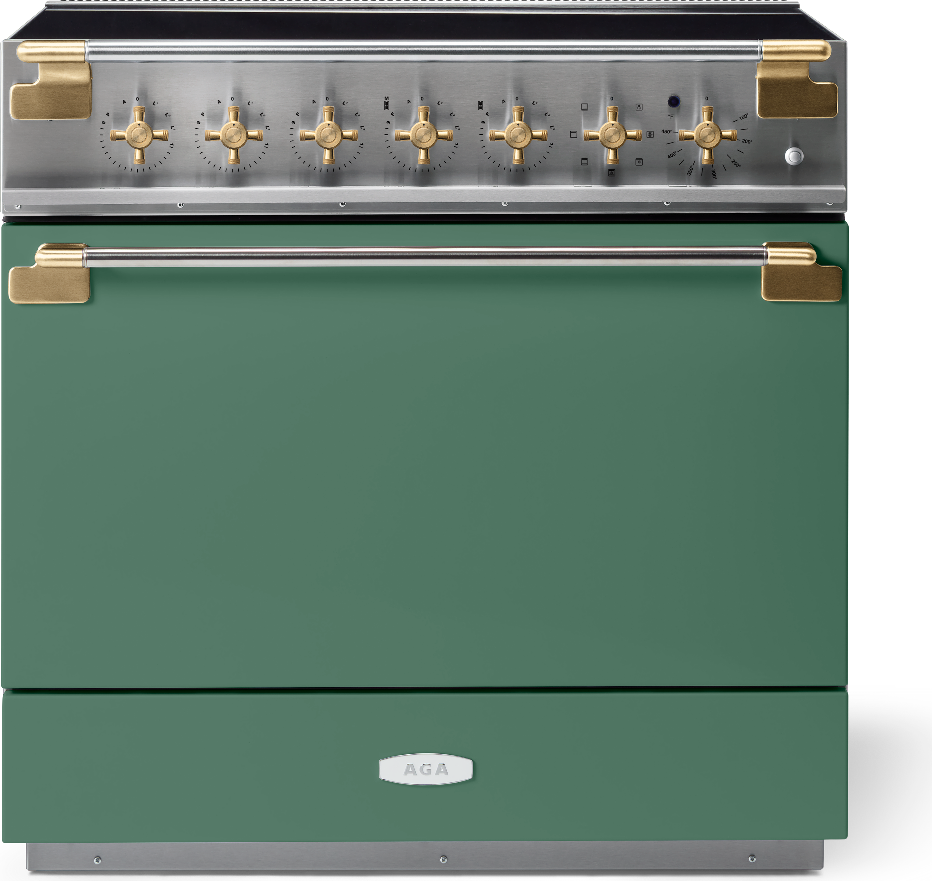 AGA AEL361INABSLT 36 Inch Freestanding Induction Range Slate
