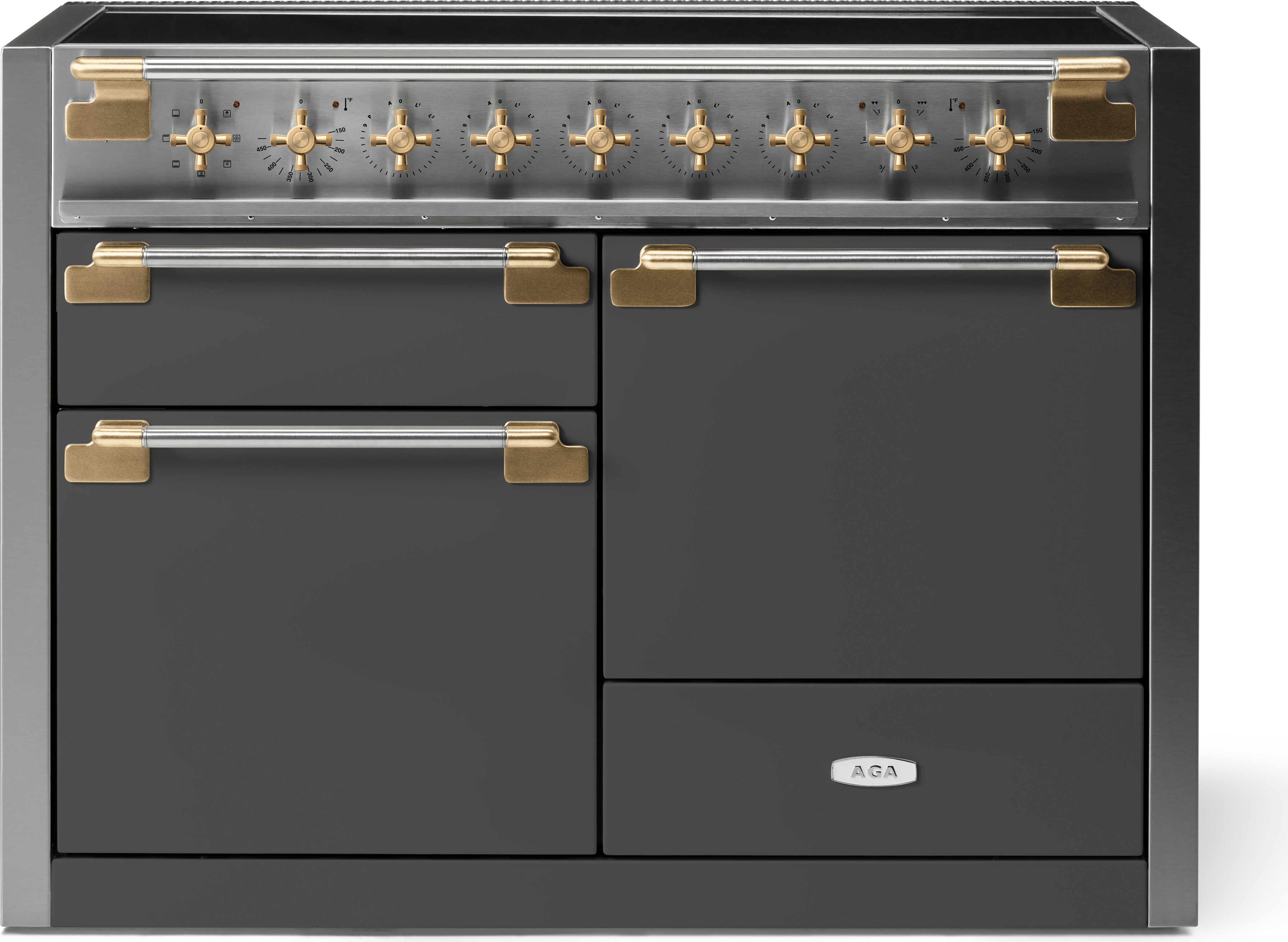 AGA AEL481INABSLT 48 Inch Freestanding Induction Range Slate