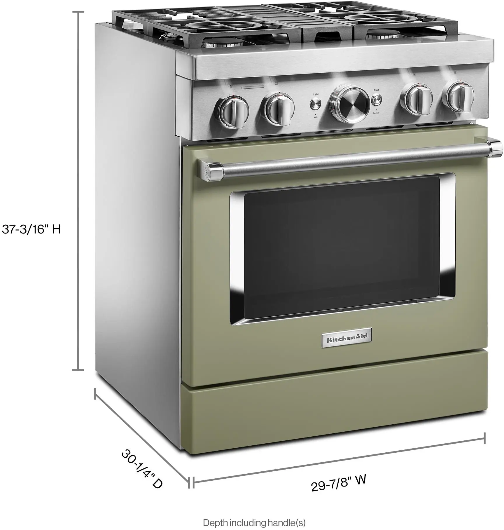 KitchenAid KFDC500JAV Avocado Cream