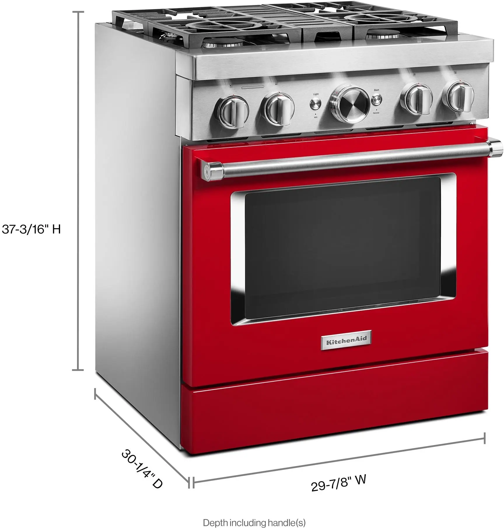 KitchenAid KFDC500JPA Passion Red