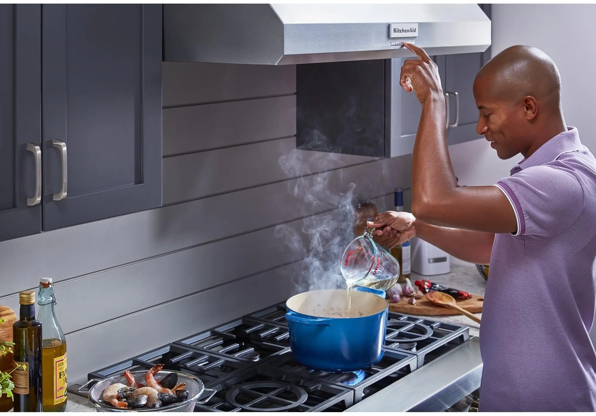 KitchenAid KFDC506JSS 36 Inch Freestanding Dual Fuel Smart Range