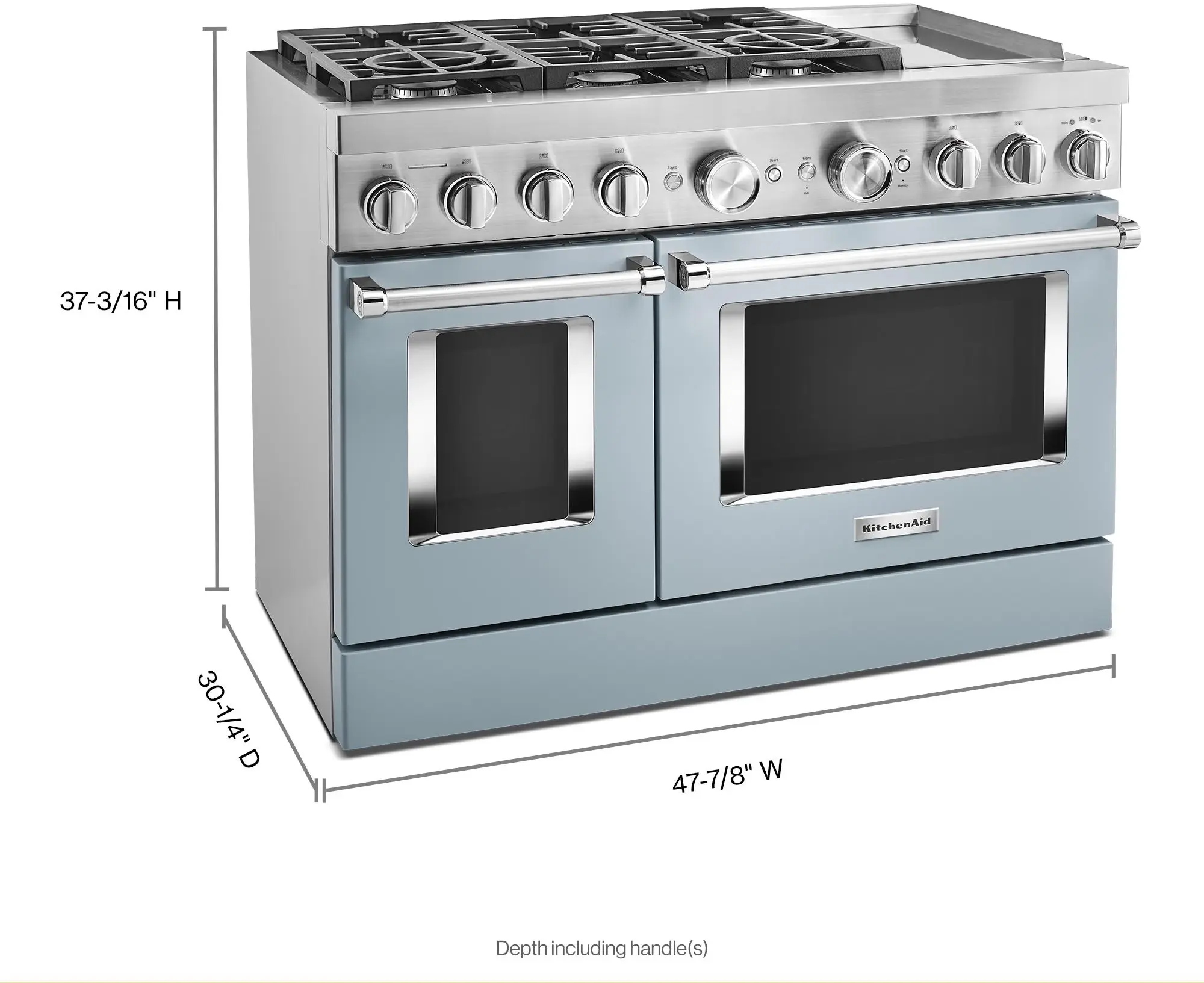 KitchenAid KFDC558JMB Misty Blue