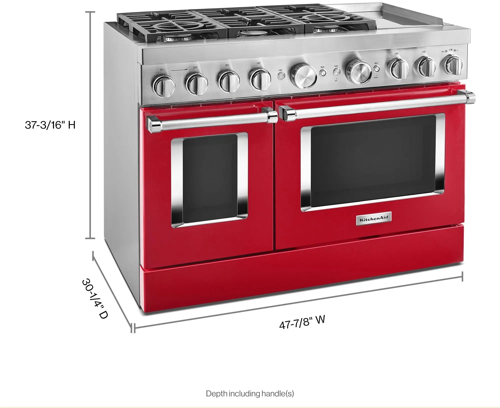 KitchenAid KFDC558JPA Passion Red