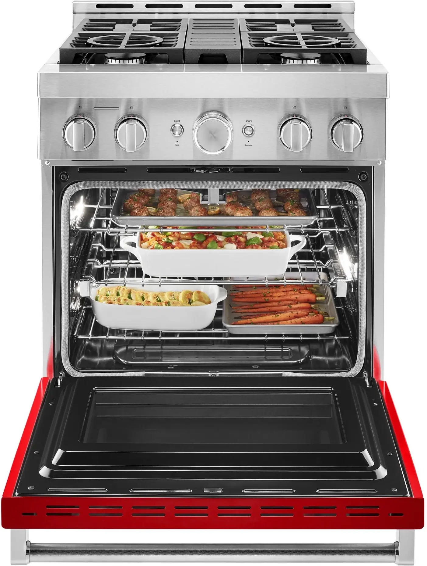 KitchenAid KFGC500JPA Passion Red