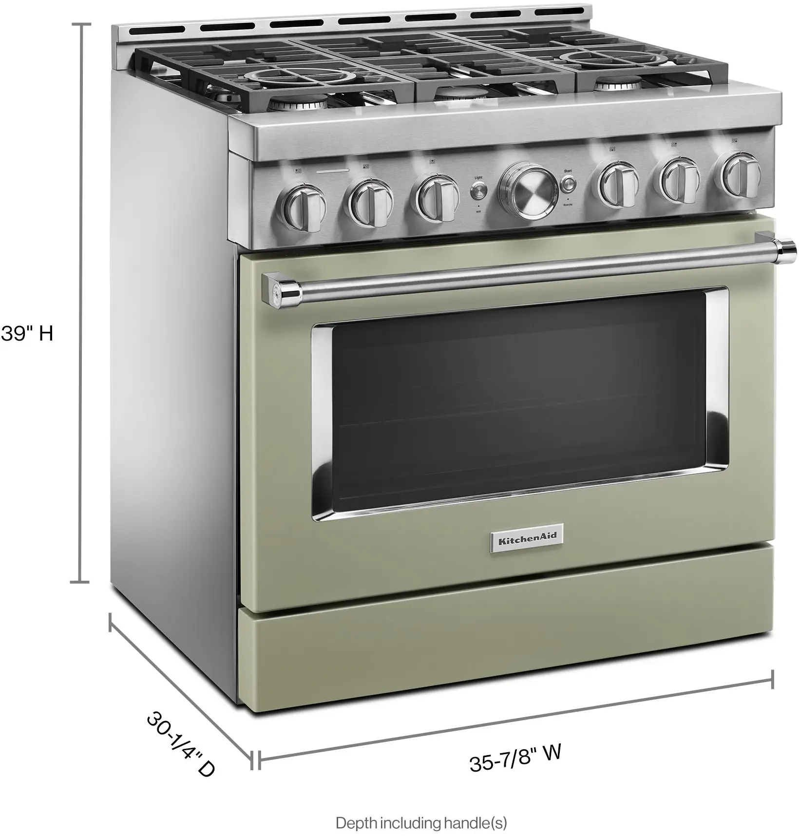 KitchenAid KFGC506JAV Avocado Cream