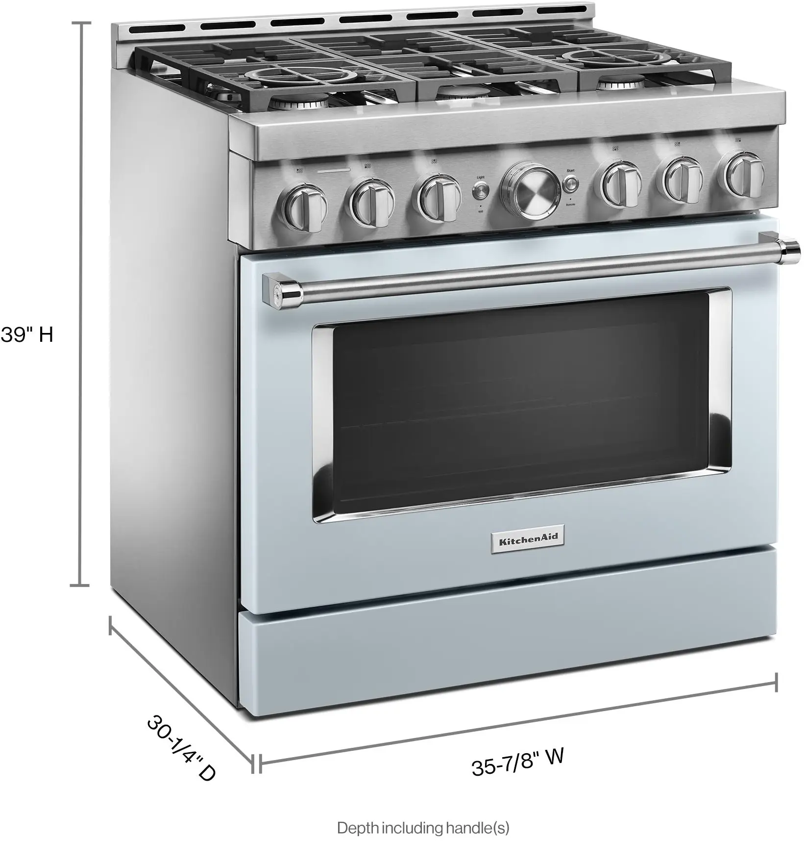 KitchenAid KFGC506JMB Misty Blue