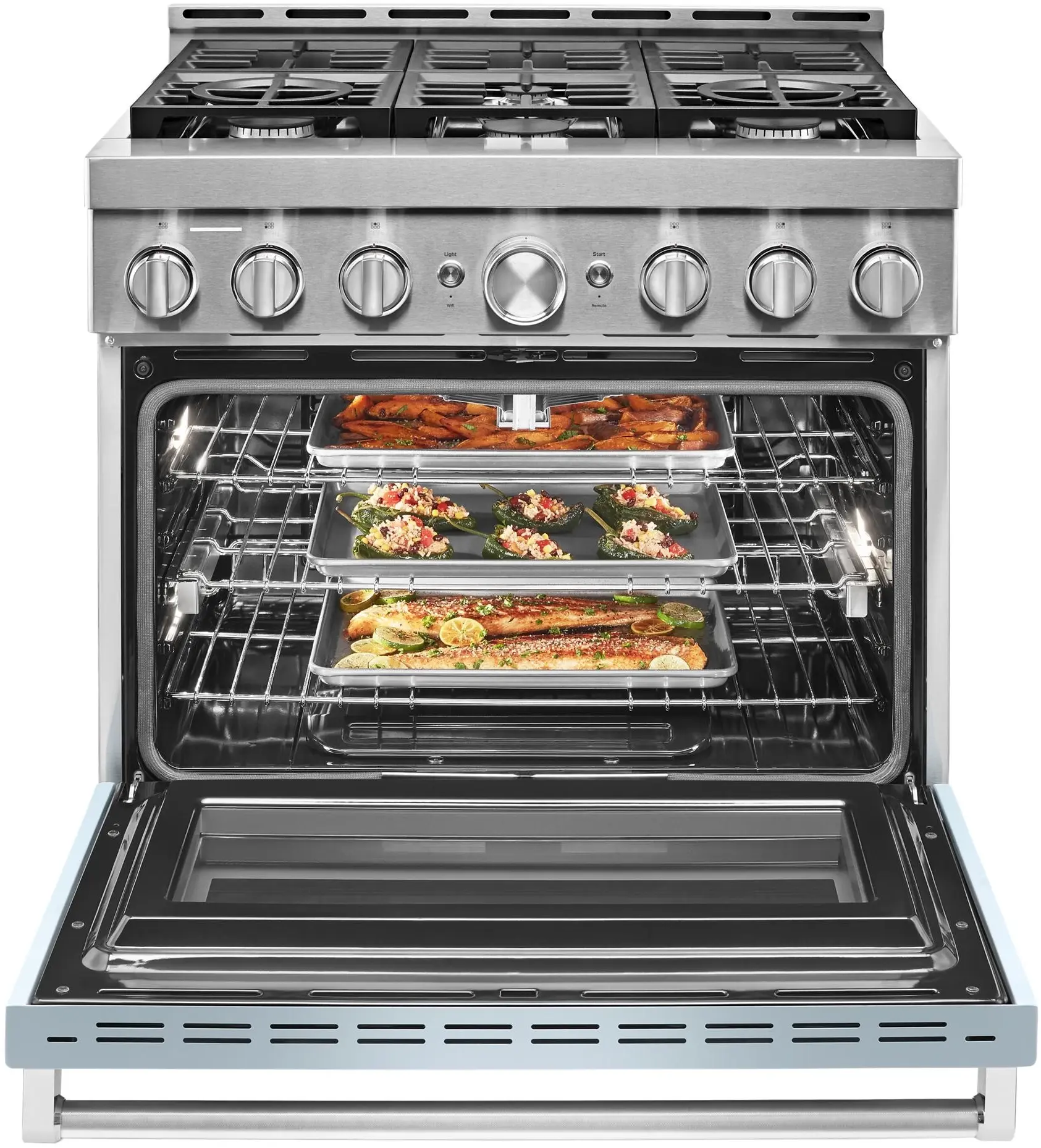 KitchenAid KFGC506JMB Misty Blue