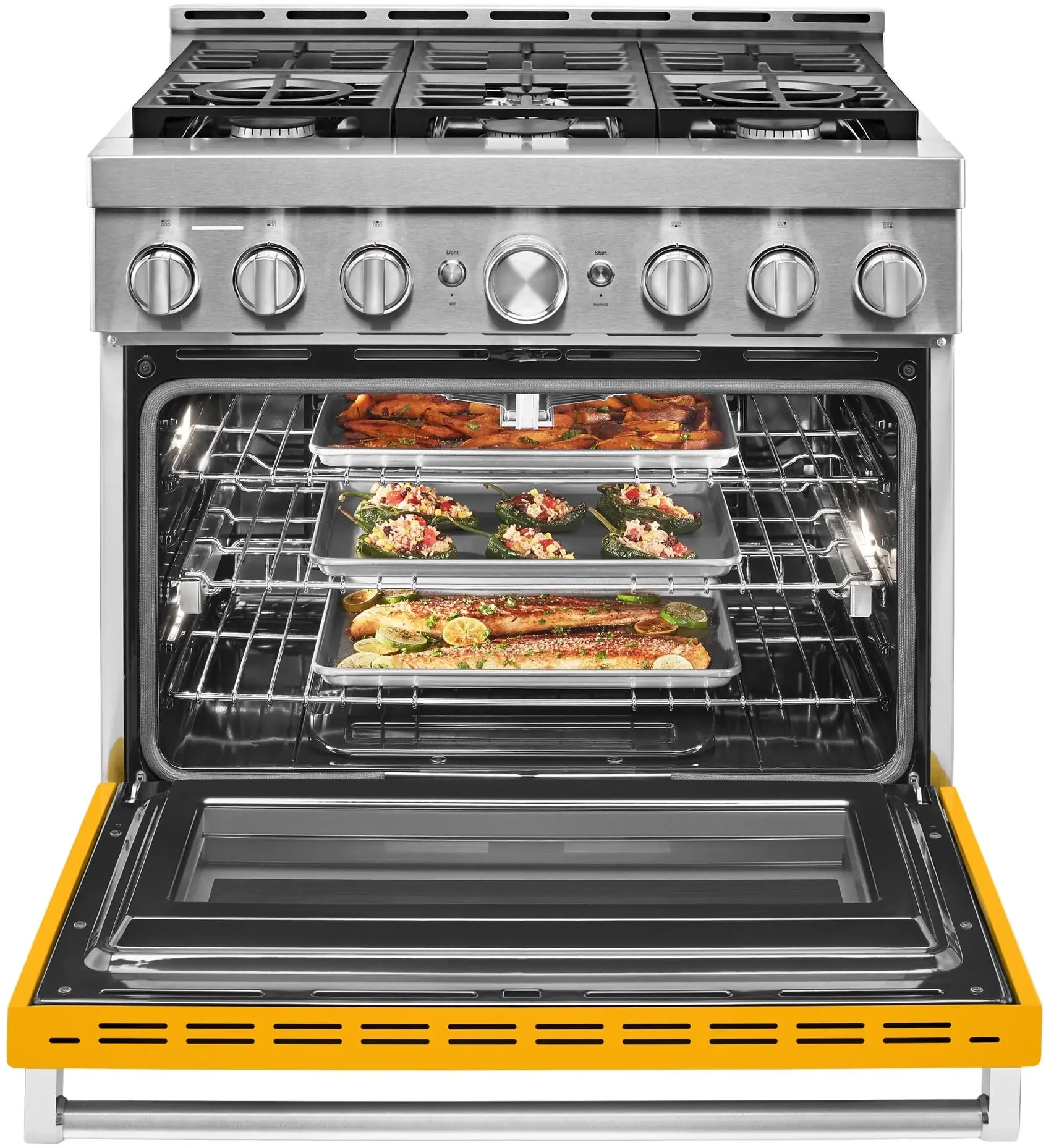 KitchenAid KFGC506JYP Yellow Pepper