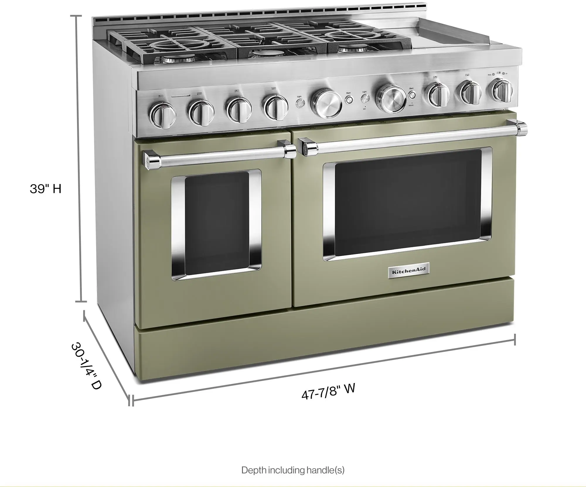 KitchenAid KFGC558JAV Avocado Cream