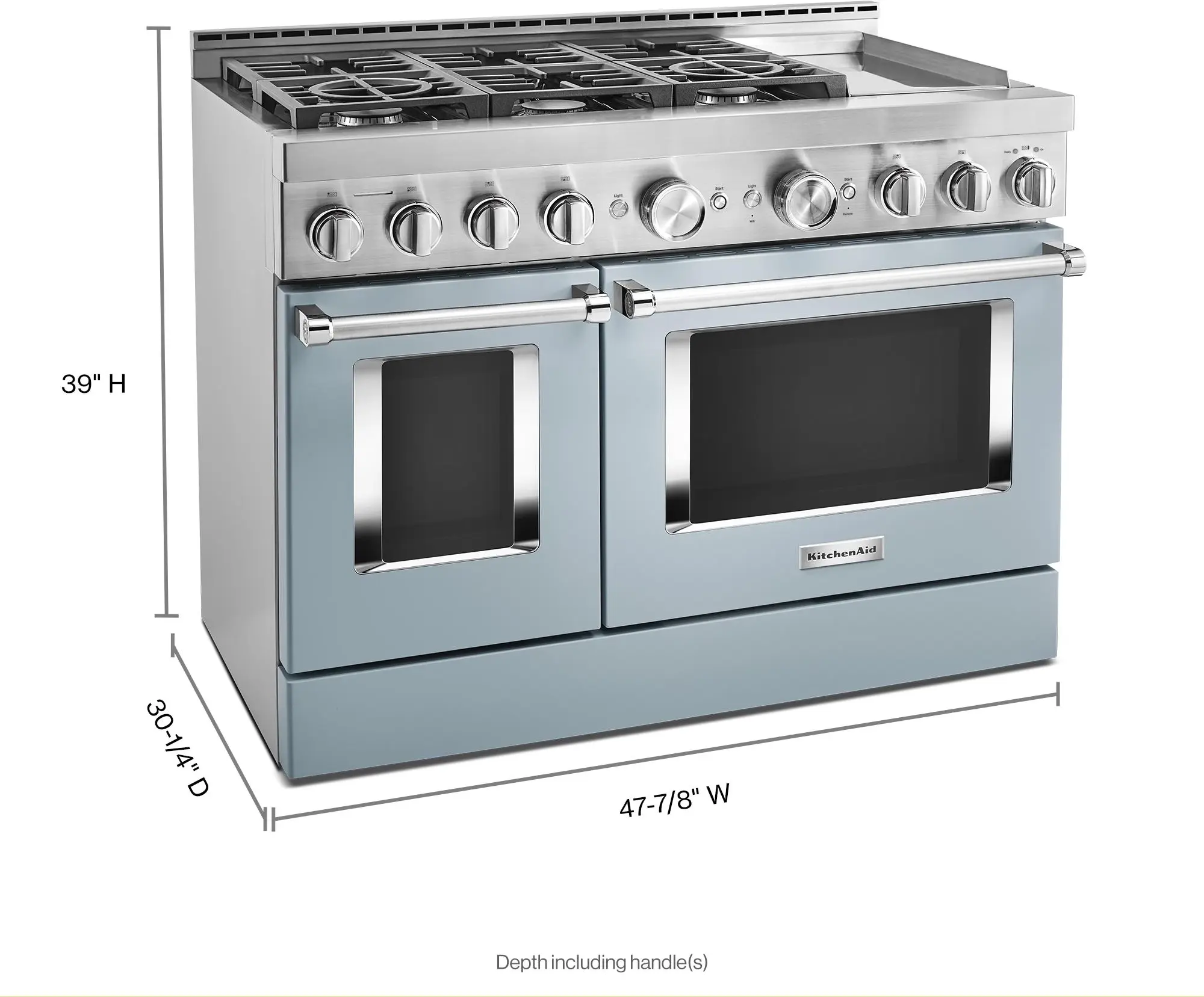 KitchenAid KFGC558JMB Misty Blue